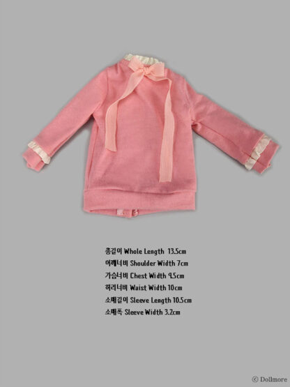 dollmore msd jiang pink ribbon shirt