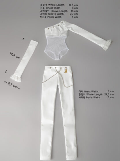 dolllmore msd mis en white set