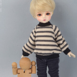 dollmore dear doll yosd mendy black stripe shirt