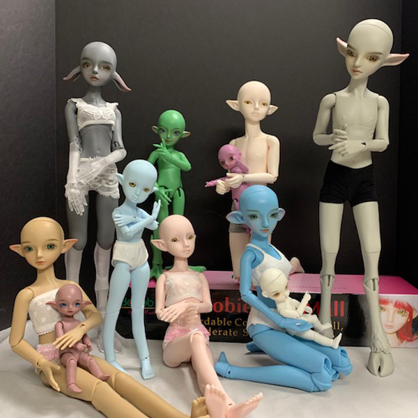 45cm Xi Elf Girl Normal Skin Face Up