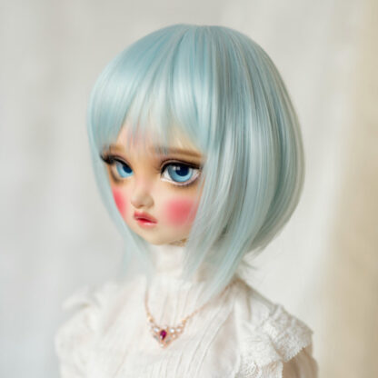 leekeworld blue cut wig