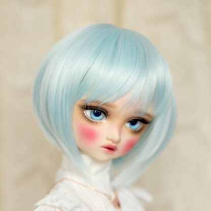 leekeworld blue cut wig