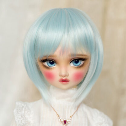 leekeworld blue cut wig