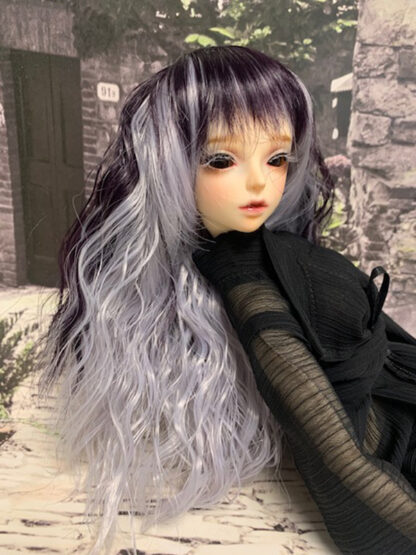 leekeworld miranda blackerry royal lavender wig