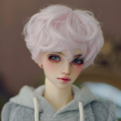 leekeworld pink boy art wig