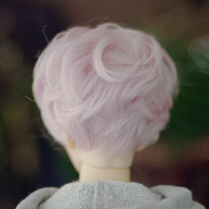 leekeworld pink boy art wig