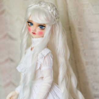 leekeworld ivory garden art wig