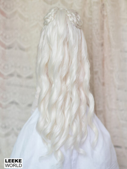 leekeworld ivory garden art wig