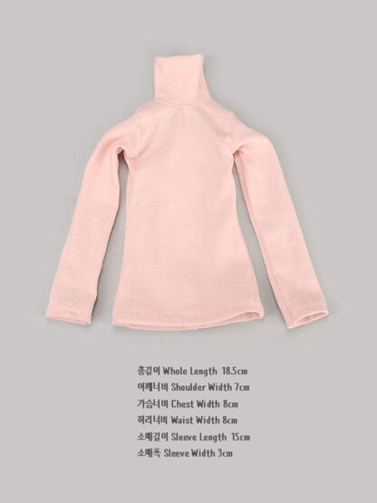 dollmore msd ajm pink turtleneck