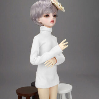 dollmore msd ajm white turtleneck