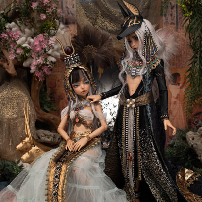 Rames Designer Complete (Anubis), Tan Skin, Sleeping Head & Rames A w/Make Up - Image 5