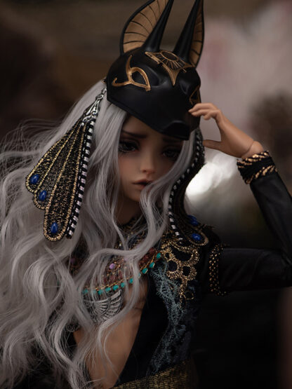 Rames Designer Complete (Anubis), Tan Skin, Sleeping Head & Rames A w/Make Up - Image 15