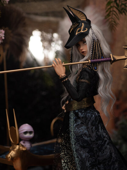 Rames Designer Complete (Anubis), Tan Skin, Sleeping Head & Rames A w/Make Up - Image 12