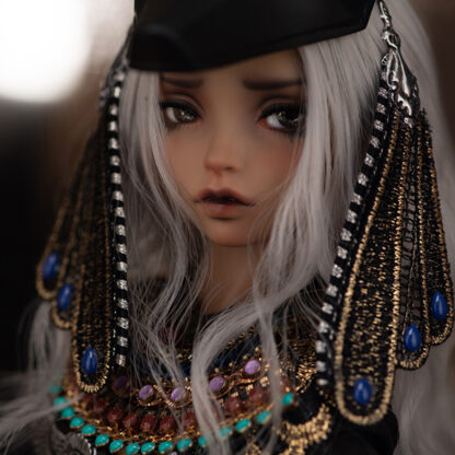 Rames Designer Complete (Anubis), Tan Skin, Sleeping Head & Rames A w/Make Up - Image 9