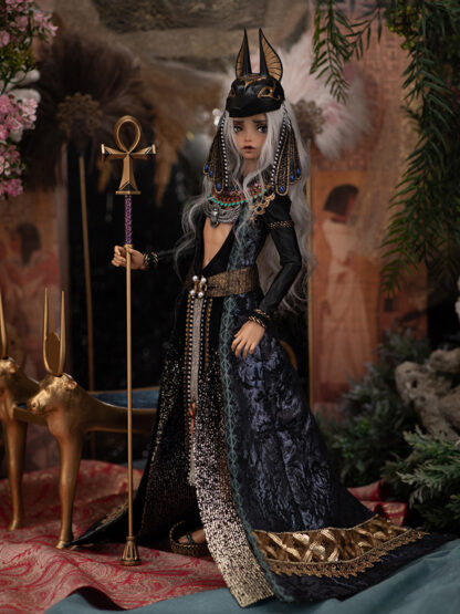 Rames Designer Complete (Anubis), Tan Skin, Sleeping Head & Rames A w/Make Up - Image 7