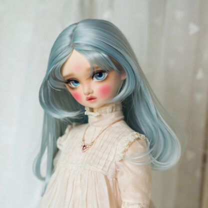 leekeworld aqua fairy art wig