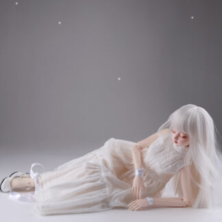 dollmore sd celeb long white dress