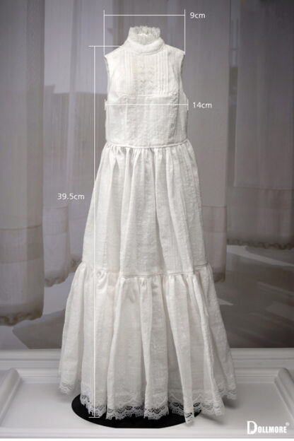 dollmore sd celeb long white dress