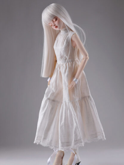 dollmore sd celeb long white dress