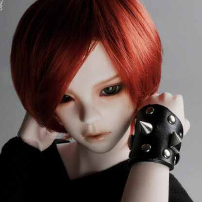 dollmore wide black stud bracelet
