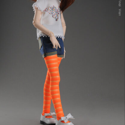 dollmore msd brite orange band stockings