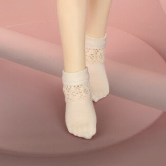 dollmore msd ivory lace ET socks