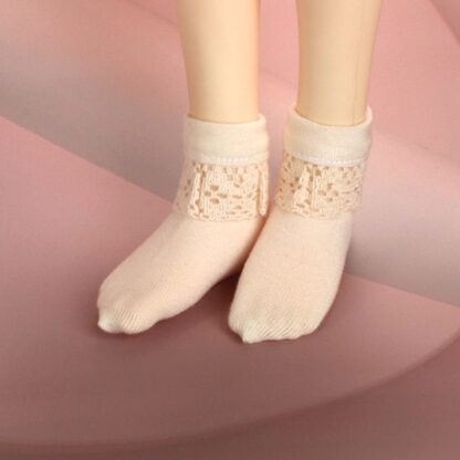 dollmore msd ivory lace ET socks