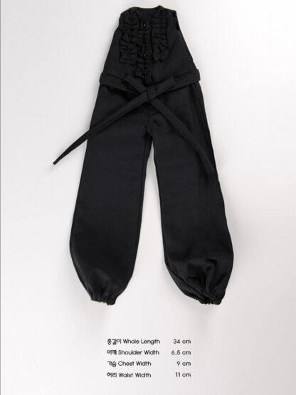 dollmore msd sovido black overalls