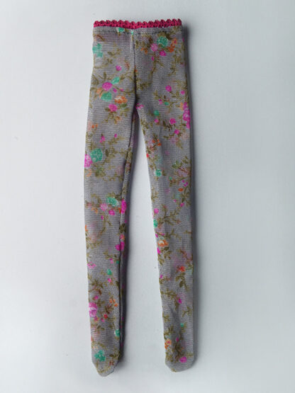 dollmore msd gray floral tights