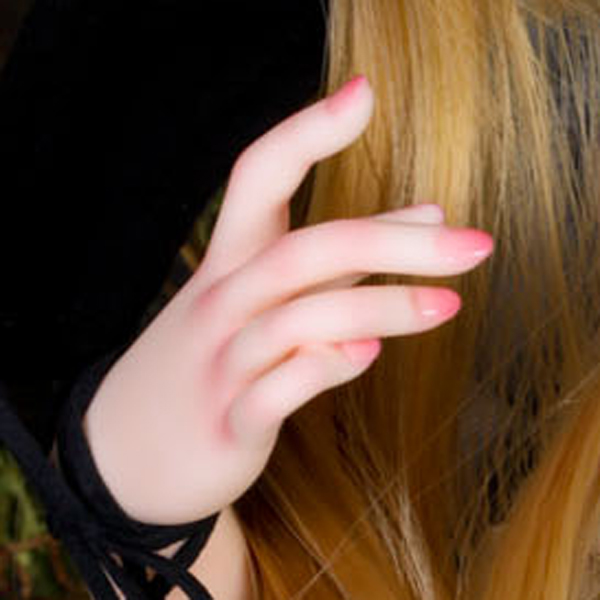 peaks woods pink gradation nail p[arts