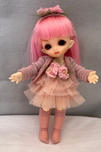 any doll style forget me not pink