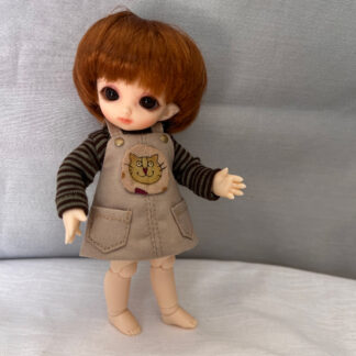 any doll style tan kitty jumper
