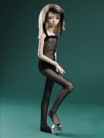 dollmore msd black net body stocking