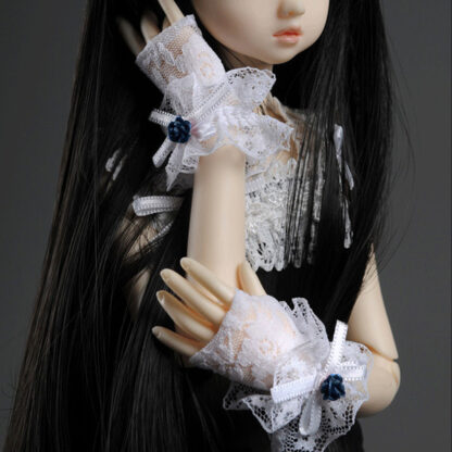 dollmore msd white lace cuff