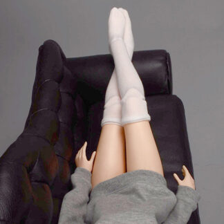 dollmore sd hyw cream knit socks