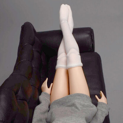dollmore sd hyw cream knit socks