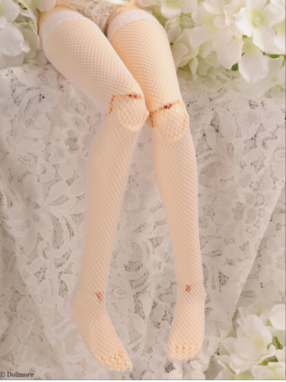 dollmore sd white net stockings