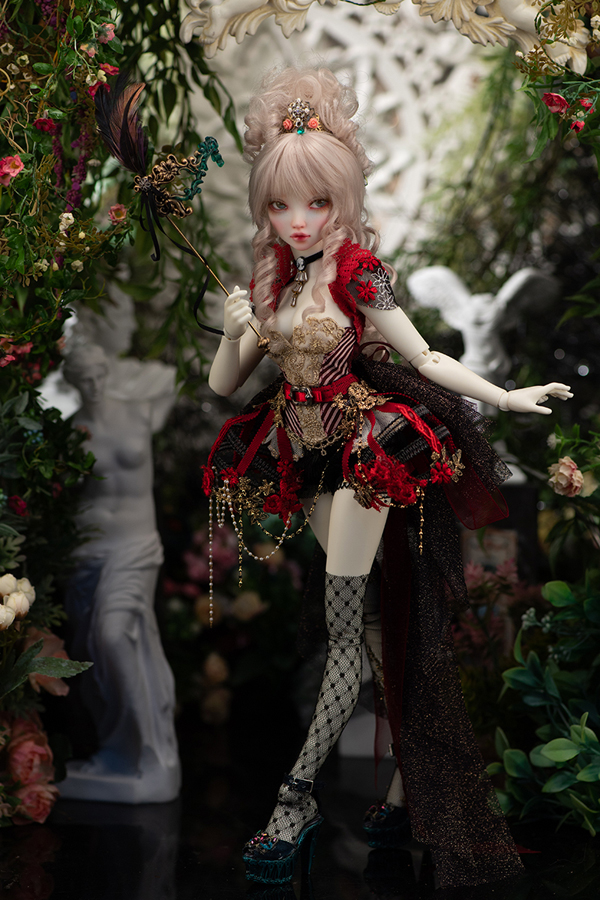 OOAK BJD doll, Alice in Wonderland. 1/4 41 cm. Full set