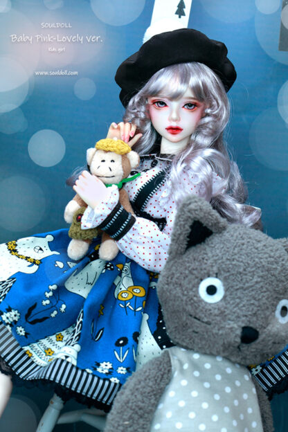 soul doll msd kid baby pink