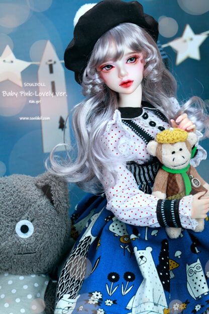 soul doll msd kid baby pink