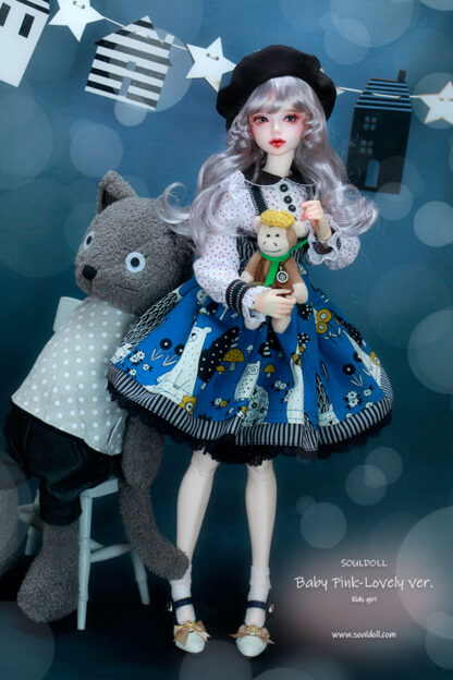 soul doll msd kid baby pink