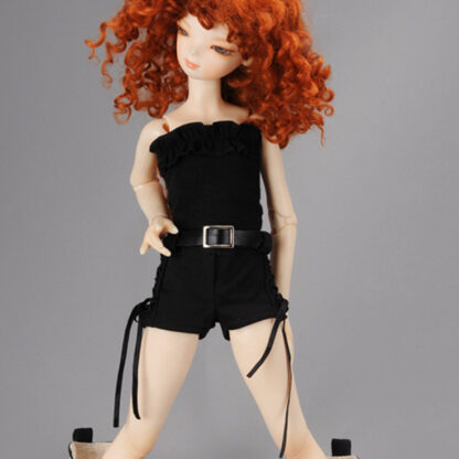 dollmore msd black string shorts hot pants