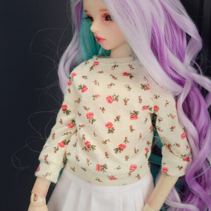 dollmore msd fd floral yellow shirt