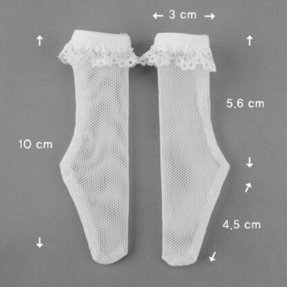 dollmore msd cellua white socks