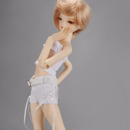 dollmore msd white string shorts hot pants