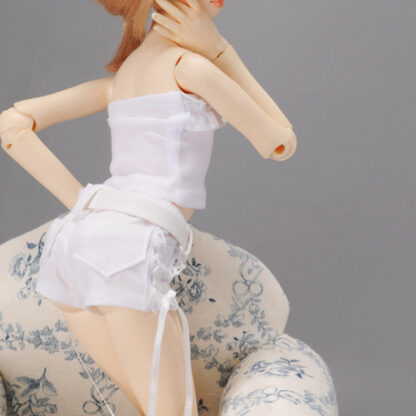 dollmore msd white string shorts hot pants