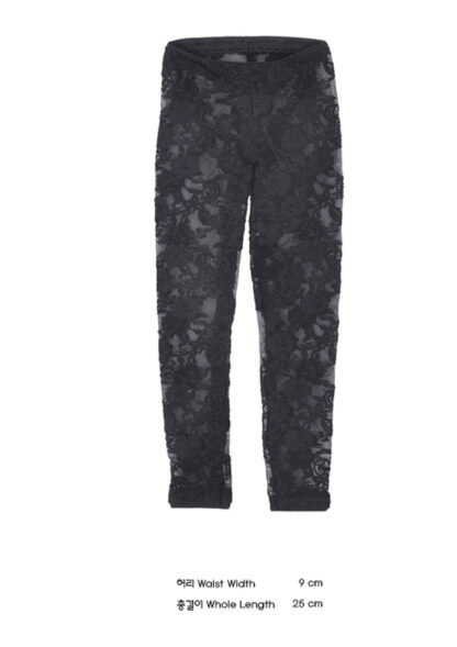 dollmore sd black lace tt leggings