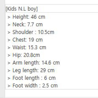 soul doll msd kid boy body