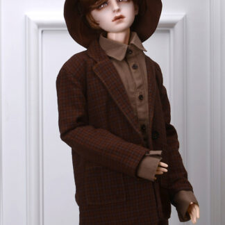 dollmore sd brown plaid jacket