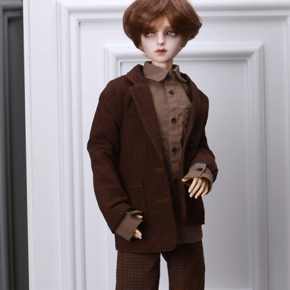 dollmore sd brown plaid jacket